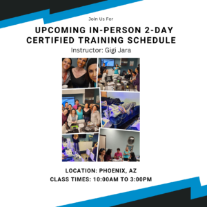 Advanced Certified In-Person Training March 25 - 26, 2024